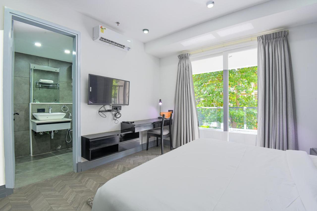 Bedchambers Serviced Apartments, Mg Road Gurgáon Kültér fotó