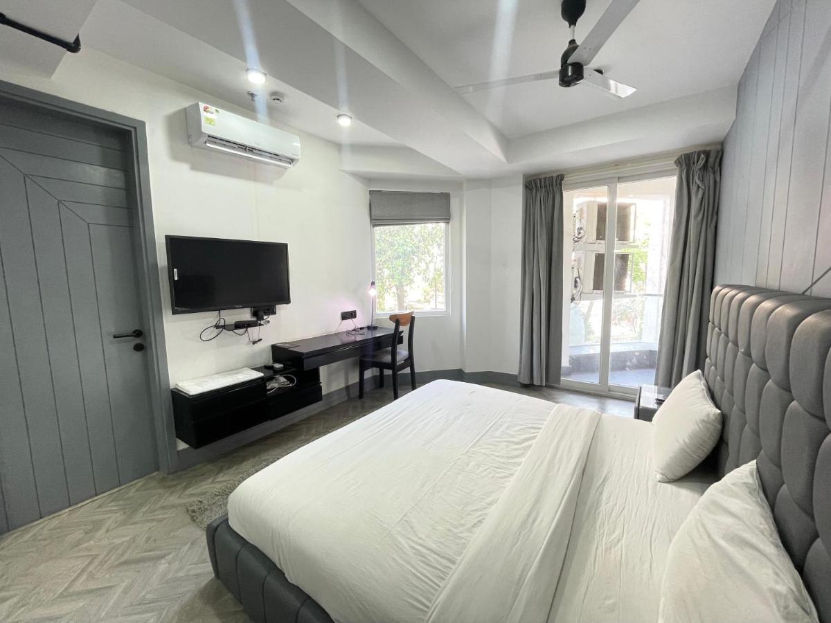 Bedchambers Serviced Apartments, Mg Road Gurgáon Kültér fotó