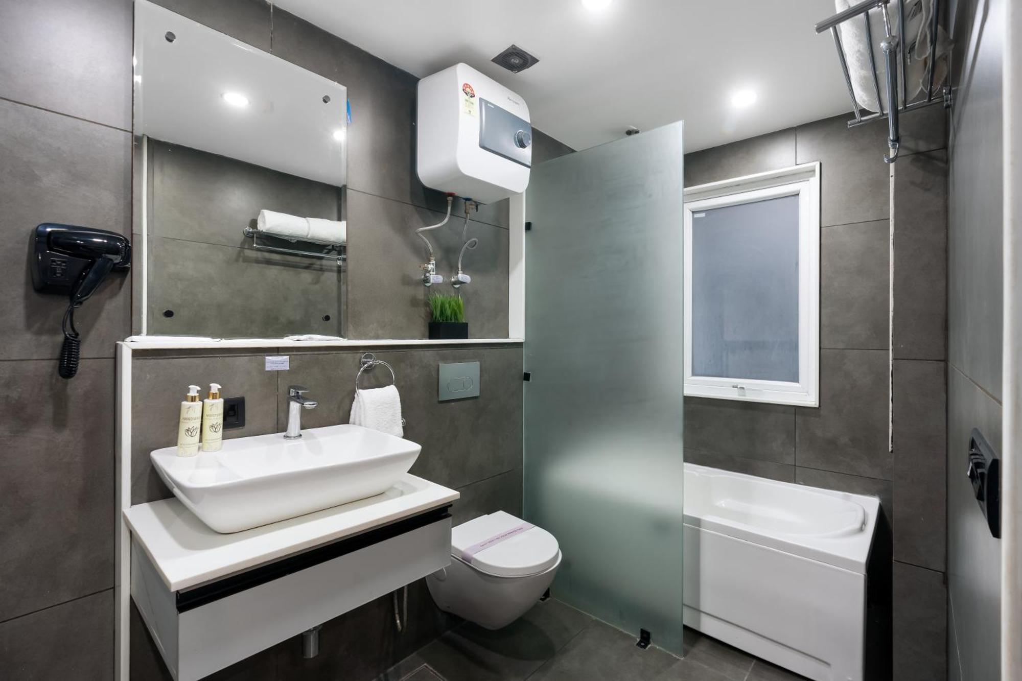 Bedchambers Serviced Apartments, Mg Road Gurgáon Kültér fotó