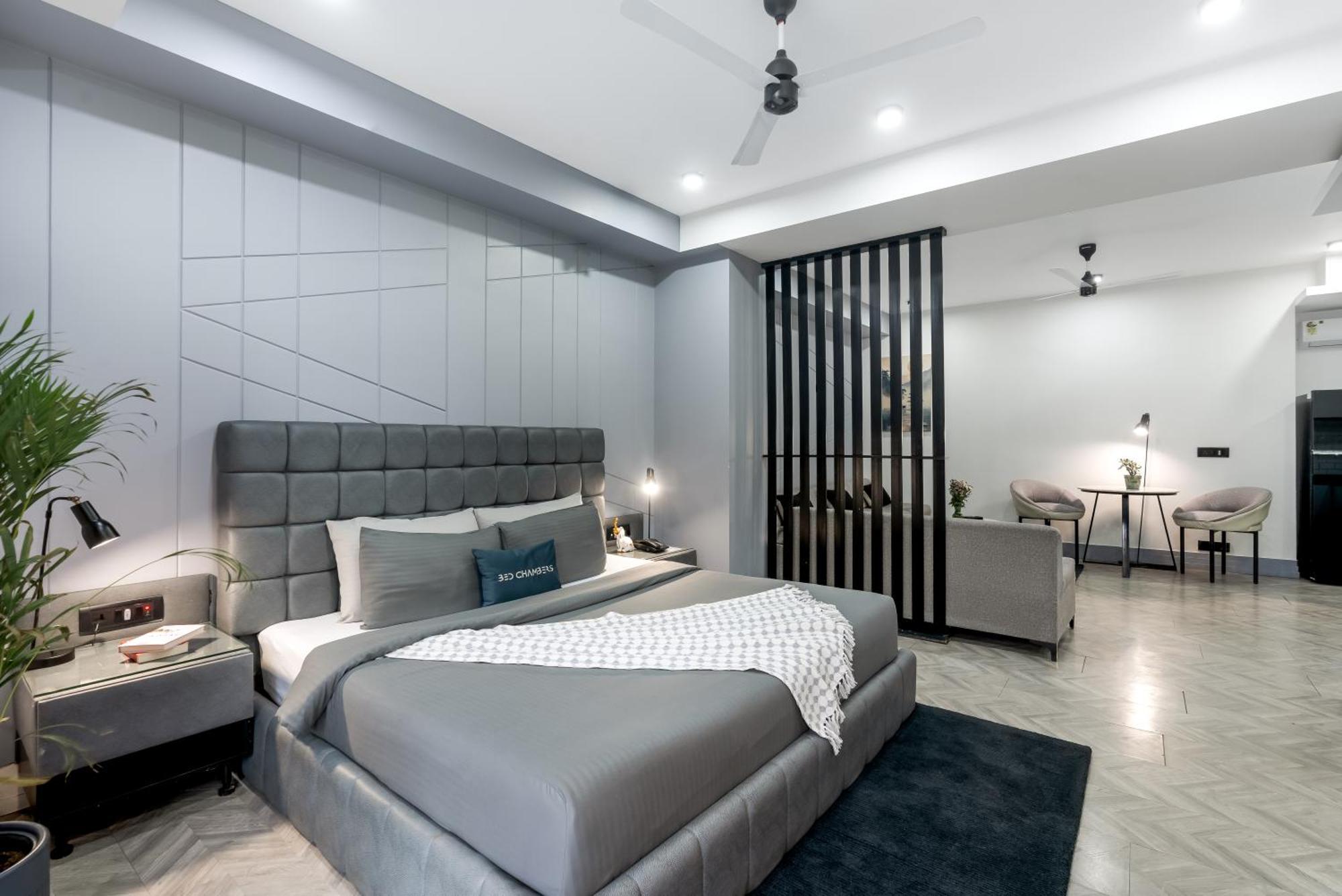 Bedchambers Serviced Apartments, Mg Road Gurgáon Kültér fotó